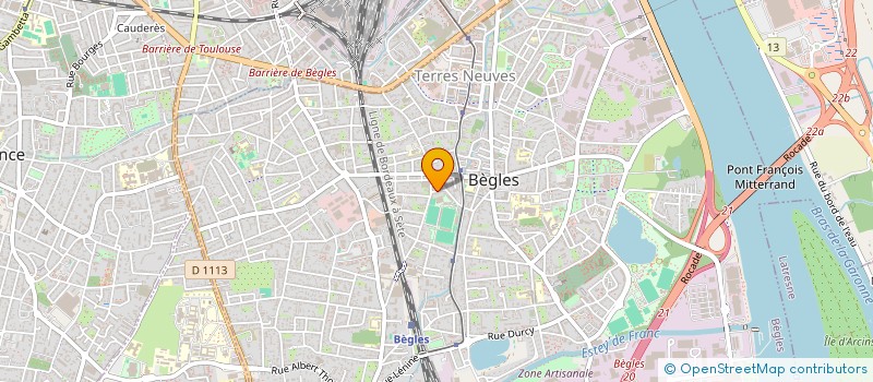 localisation de l'entreprise MONSIEUR JEAN BENARD à BEGLES