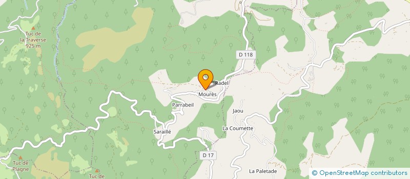 localisation de l'entreprise MONSIEUR JEAN BENAZET  BIERT