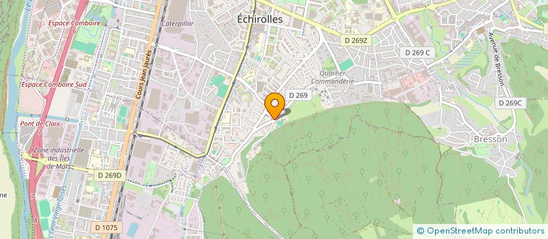 localisation de l'entreprise MONSIEUR JEAN BEND à ECHIROLLES