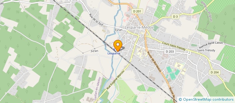 localisation de l'entreprise MONSIEUR JEAN BENETEAU à LESPARRE-MEDOC