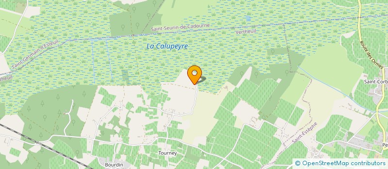 localisation de l'entreprise MONSIEUR JEAN BENETEAU  VERTHEUIL