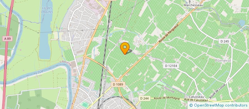 localisation de l'entreprise MONSIEUR JEAN BENEY à LIBOURNE