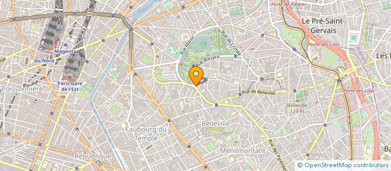 localisation de l'entreprise MONSIEUR JEAN BENEZET  PARIS