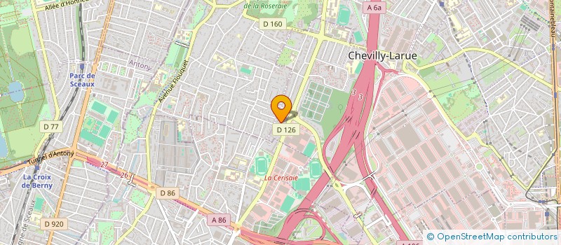 localisation de l'entreprise MONSIEUR JEAN BENHAIM  CHEVILLY-LARUE