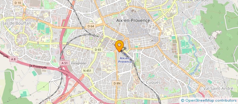localisation de l'entreprise MONSIEUR JEAN BENHAMOU à AIX-EN-PROVENCE