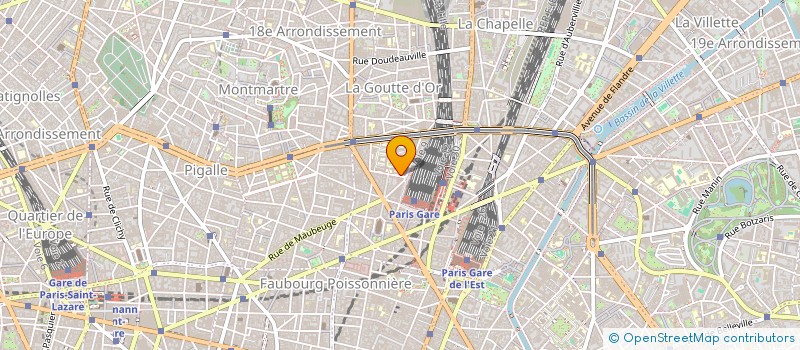 localisation de l'entreprise MONSIEUR JEAN BENIFLA  PARIS