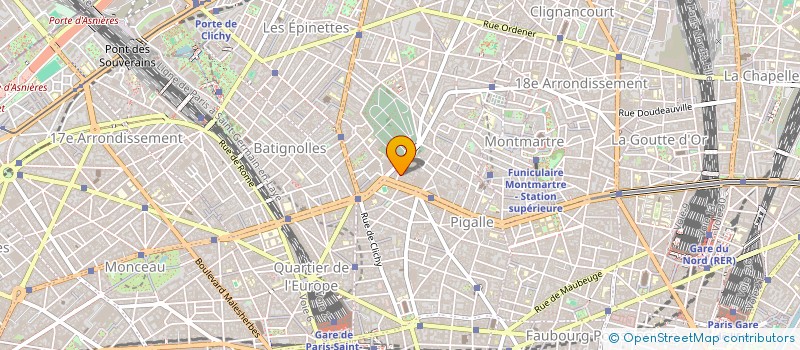 localisation de l'entreprise MONSIEUR JEAN BENISTI  PARIS