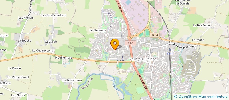 localisation de l'entreprise MONSIEUR JEAN-BENO T LE CAM à VERN-SUR-SEICHE