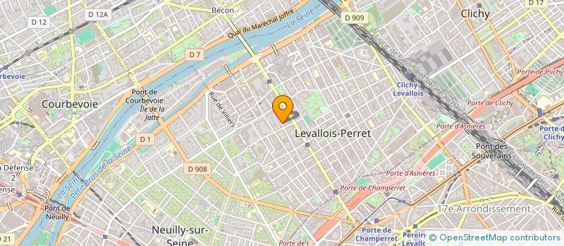 localisation de l'entreprise MONSIEUR JEAN-BENO T MONFORT  LEVALLOIS-PERRET