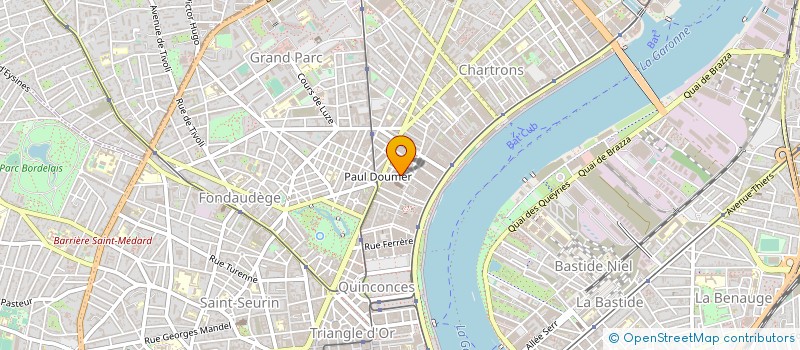 localisation de l'entreprise MONSIEUR JEAN BENOIT à BORDEAUX