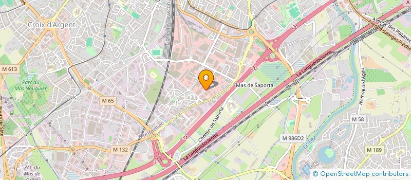 localisation de l'entreprise MONSIEUR JEAN BENOIT  MONTPELLIER