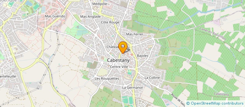 localisation de l'entreprise MONSIEUR JEAN BENOIT  CABESTANY