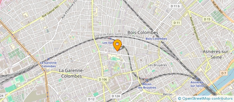 localisation de l'entreprise MONSIEUR JEAN BENOIT à BOIS-COLOMBES