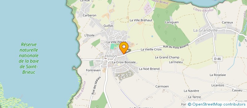localisation de l'entreprise MONSIEUR JEAN BENOIT à HILLION