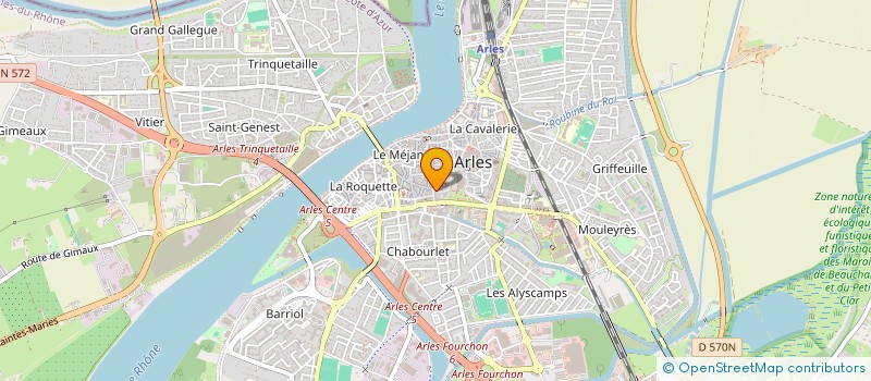 localisation de l'entreprise MONSIEUR JEAN BENOIT  ARLES