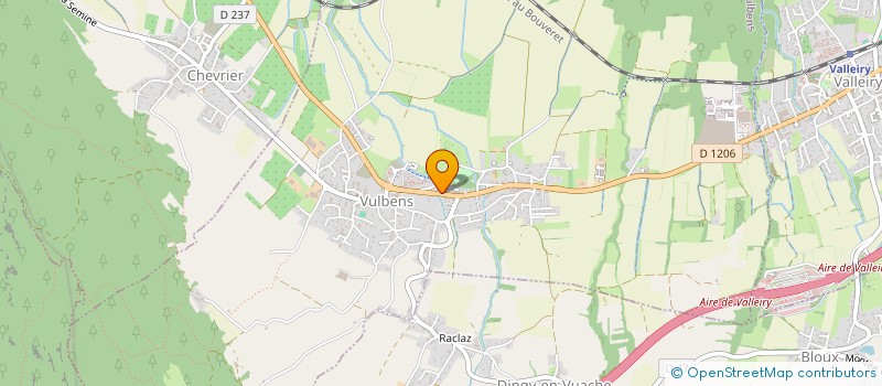 localisation de l'entreprise MONSIEUR JEAN BENOIT  VULBENS