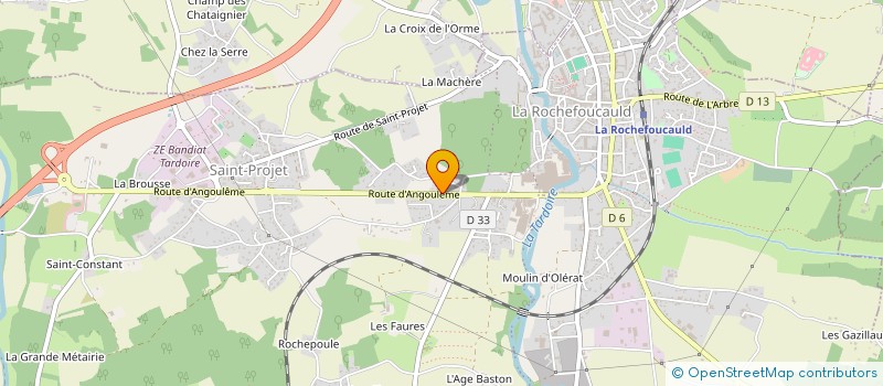 localisation de l'entreprise MONSIEUR JEAN-BENOIT ALLAVENA  MAULEON