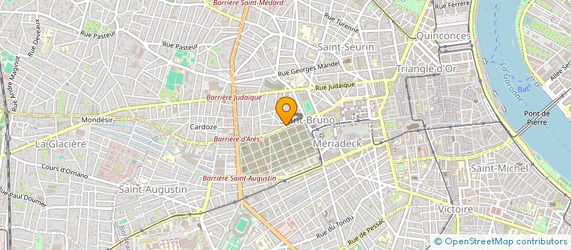 localisation de l'entreprise MONSIEUR JEAN-BENOIT CLEVENOT  BORDEAUX