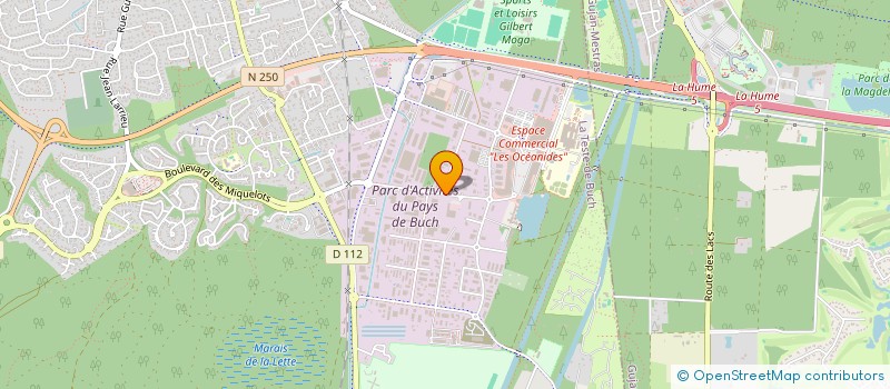 localisation de l'entreprise MONSIEUR JEAN-BENOIT DE ZAYAS D'HARCOURT à LA TESTE-DE-BUCH