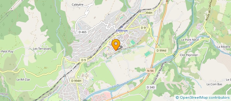 localisation de l'entreprise MONSIEUR JEAN-BENOIT EYMEOUD à EMBRUN