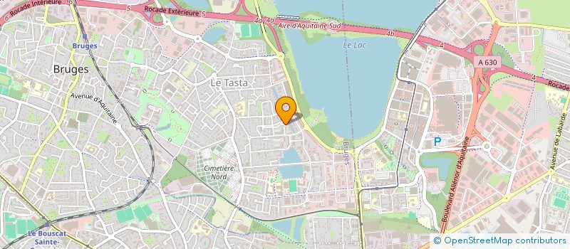 localisation de l'entreprise MONSIEUR JEAN-BENOIT HENNACHE  BRUGES