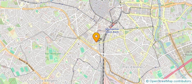 localisation de l'entreprise MONSIEUR JEAN-BENOIT MOREAU à MONTPELLIER