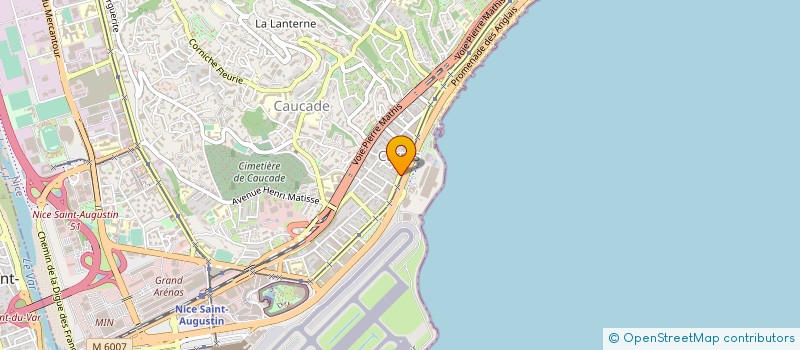 localisation de l'entreprise MONSIEUR JEAN BENSUSSAN à NICE