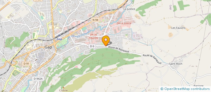 localisation de l'entreprise MONSIEUR JEAN BERAUD  GAP