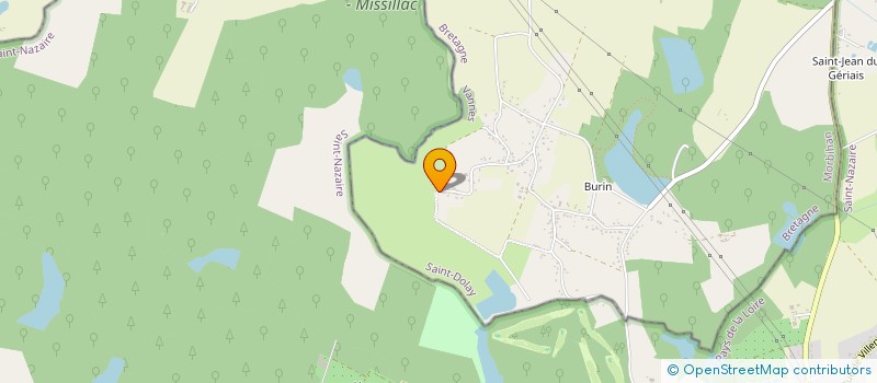 localisation de l'entreprise MONSIEUR JEAN BERCEJAY  SAINT-DOLAY