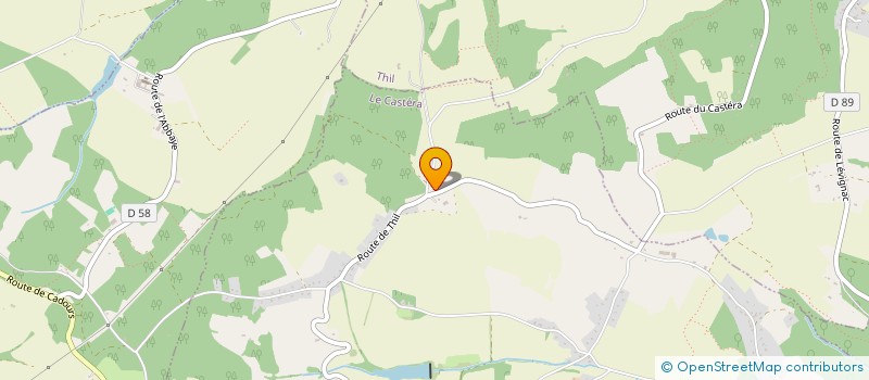 localisation de l'entreprise MONSIEUR JEAN BERDOULAT  BRETX