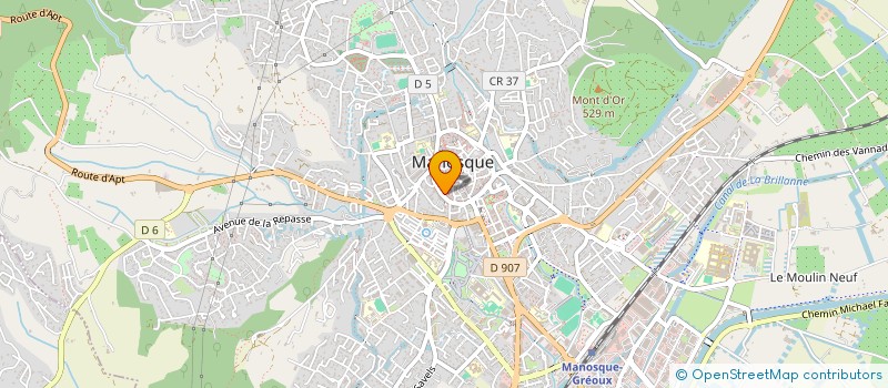 localisation de l'entreprise MONSIEUR JEAN BEREHOUC à MANOSQUE