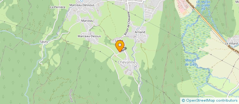 localisation de l'entreprise MONSIEUR JEAN BERGER  FAVERGES-SEYTHENEX