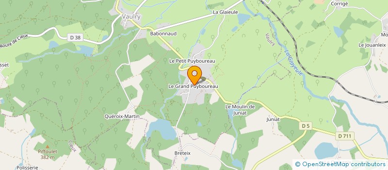 localisation de l'entreprise MONSIEUR JEAN BERGER à VAULRY