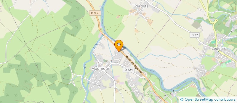 localisation de l'entreprise MONSIEUR JEAN BERGERAS  MOUMOUR