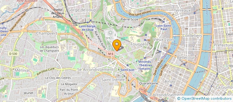 localisation de l'entreprise MONSIEUR JEAN BERGERON à LYON