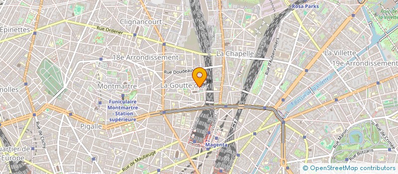 localisation de l'entreprise MONSIEUR JEAN BERILLON  PARIS