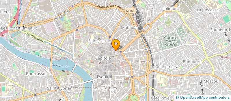 localisation de l'entreprise MONSIEUR JEAN BERMOND à TOULOUSE