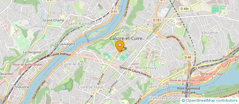 localisation de l'entreprise MONSIEUR JEAN BERNARD à CALUIRE-ET-CUIRE