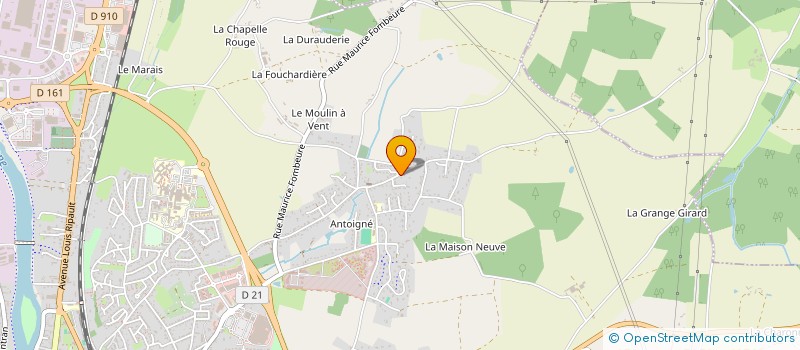 localisation de l'entreprise MONSIEUR JEAN BERNARD à CHATELLERAULT