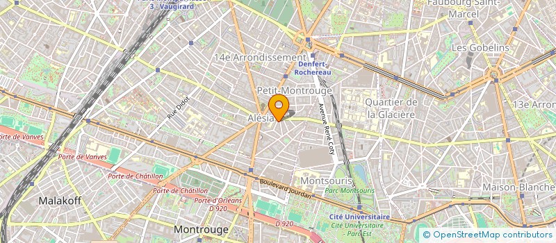 localisation de l'entreprise MONSIEUR JEAN BERNARD  PARIS