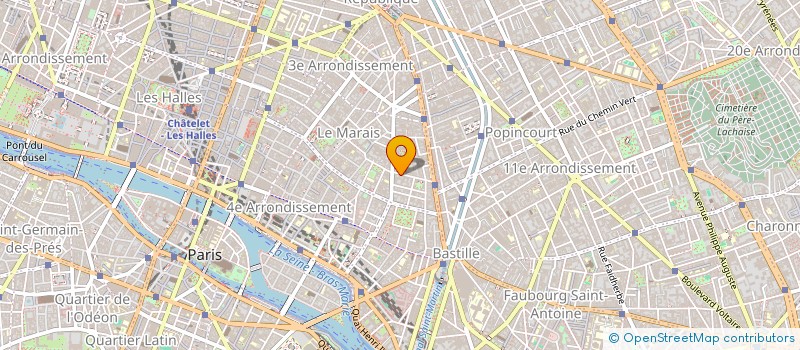 localisation de l'entreprise MONSIEUR JEAN-BERNARD AMIEL  PARIS