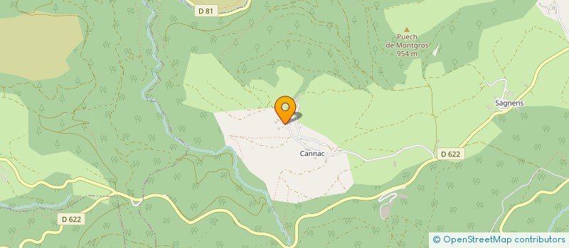 localisation de l'entreprise MONSIEUR JEAN-BERNARD BARDY  LACAUNE