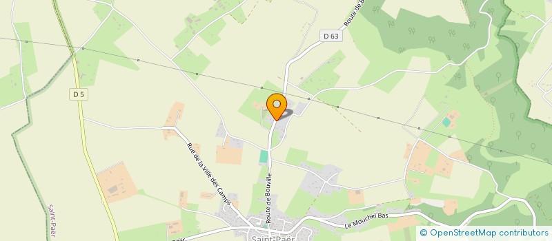 localisation de l'entreprise MONSIEUR JEAN BERNARD BEHETS  SAINT-PAER