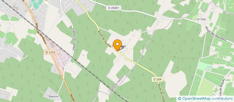 localisation de l'entreprise MONSIEUR JEAN-BERNARD BOURGUIGNON  LESPARRE-MEDOC