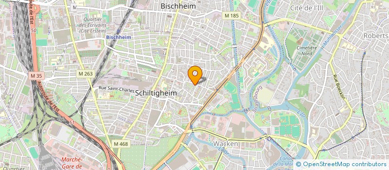 localisation de l'entreprise MONSIEUR JEAN-BERNARD CAMP  SCHILTIGHEIM