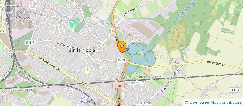 localisation de l'entreprise MONSIEUR JEAN-BERNARD CARON  SIN LE NOBLE