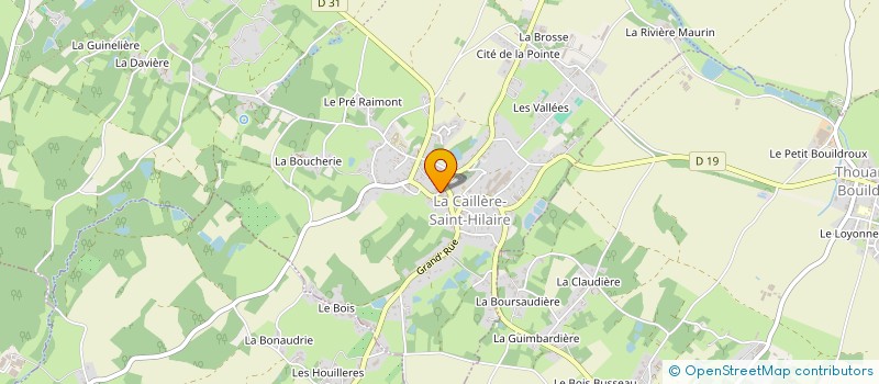 localisation de l'entreprise MONSIEUR JEAN-BERNARD DESQUESNES  LA CAILLERE-SAINT-HILAIRE