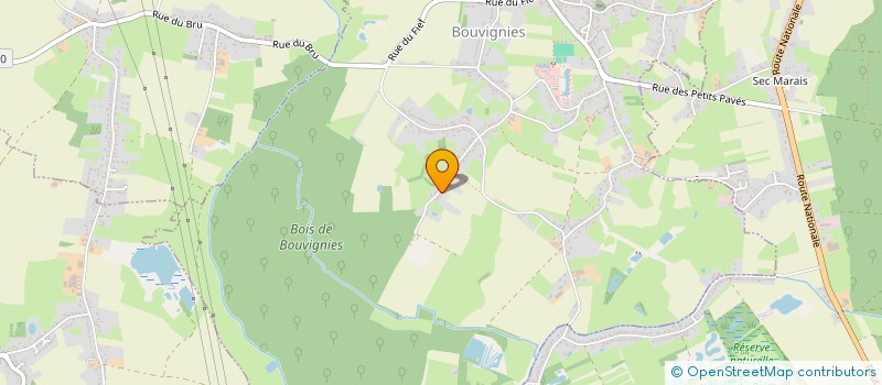 localisation de l'entreprise MONSIEUR JEAN-BERNARD DUEZ  BOUVIGNIES
