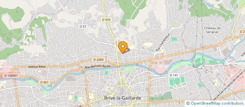 localisation de l'entreprise MONSIEUR JEAN-BERNARD FRAYSSE à BRIVE-LA-GAILLARDE