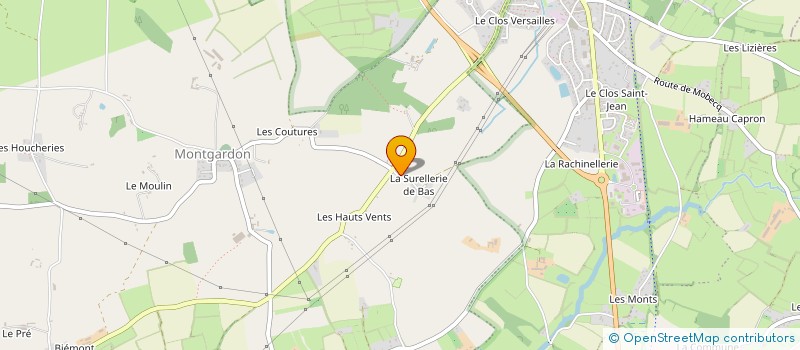 localisation de l'entreprise MONSIEUR JEAN-BERNARD GIRE à LA HAYE
